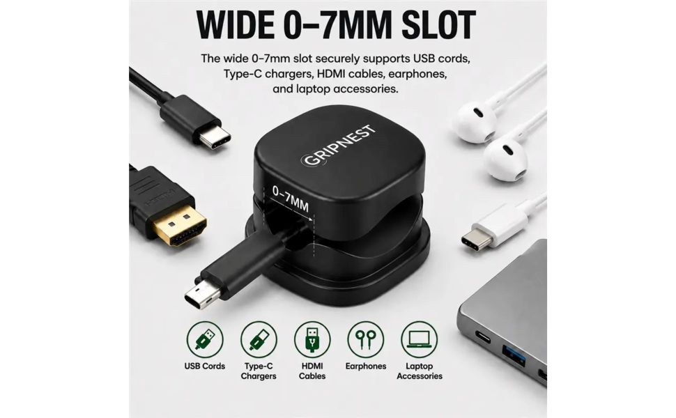Wide 0-7mm Slot