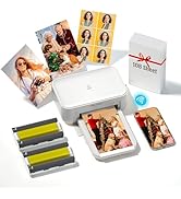 iDPRT 4x6 Photo Printer - 108 Sheets &amp; 2 Ribbon, Instant Picture Printer for iPhone, Android - Th...