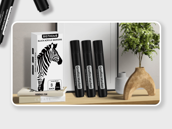 big black marker poster paint pen