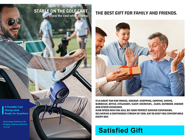 Mini Portable Stroller Fan