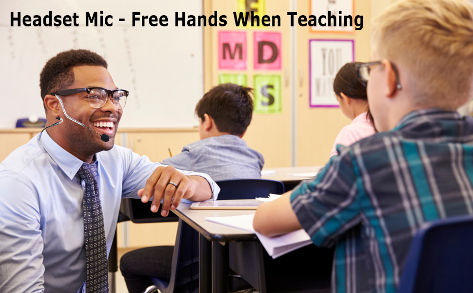 Headset Mic - Free Hands When Teaching