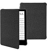 TaIYanG Kindle Paperwhite Case Fabric Cover (11th Gen 2021), Auto Sleep Wake, Slim Smart Case for...