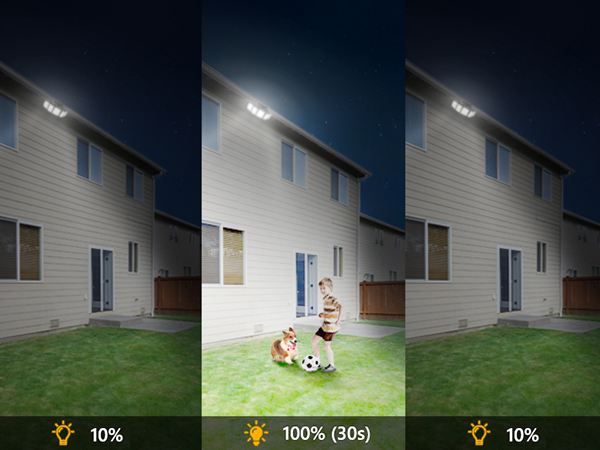 MDCMDCM Solar Flood Lights Outdoor Waterproof Motion Sensor – Solar Security Lights with Remote