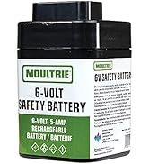 Moultrie MFHP12406 6-Volt, 5-Amp Rechargeable Safety Battery,Multi