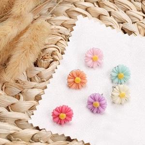 sunflower push pins Flower Pushpins Flower Thumb Tacks Decorative Floret Push Pins Colorful Floret