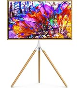 UPGRAVITY Easel TV Stand with Tripod Base for 45" to 65" LED LCD OLED Flat Screens up to 77lbs, S...