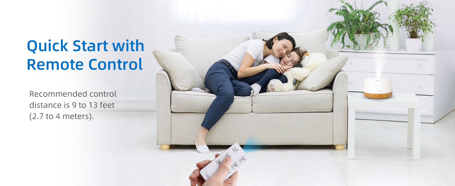 aroma diffuser with remote control