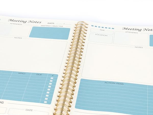 meeting notebook