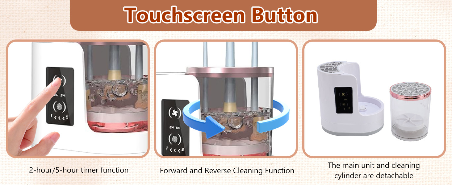 Automatic Makeup Brush Cleaning Machine,