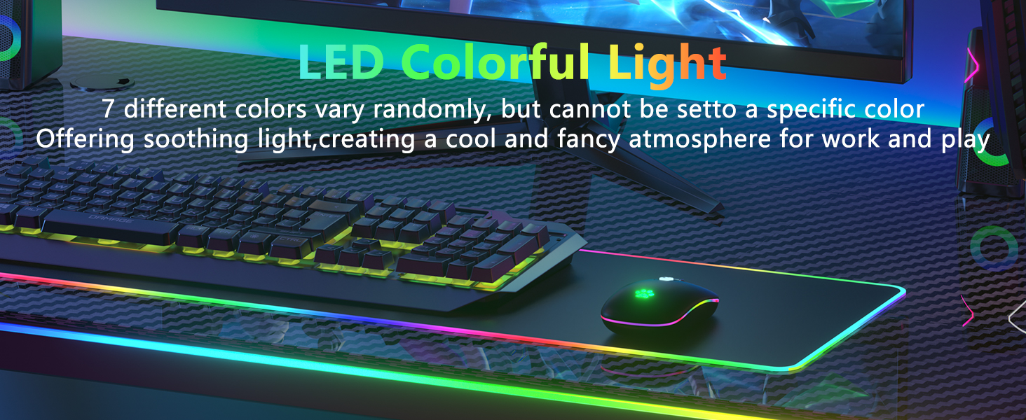 Backlit LED 2.4GHz Rechargeable Silent Mouse