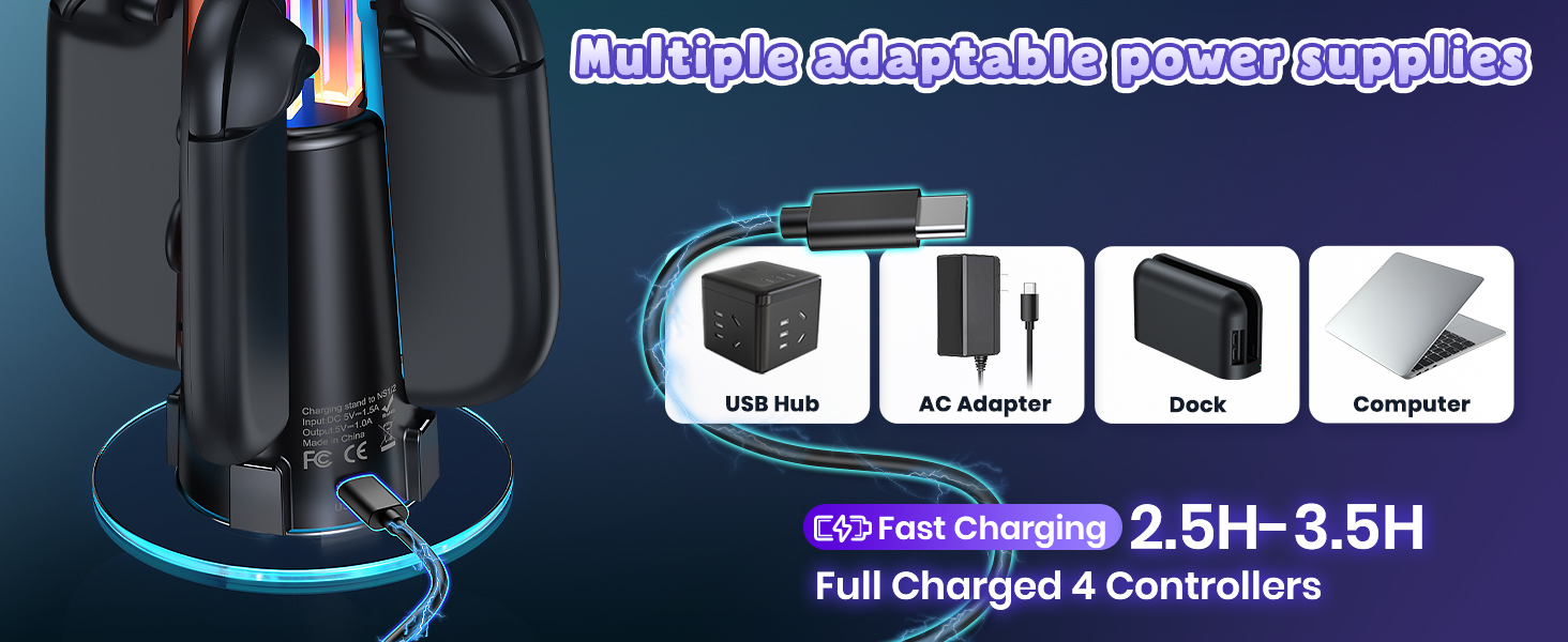 switch controller charger station