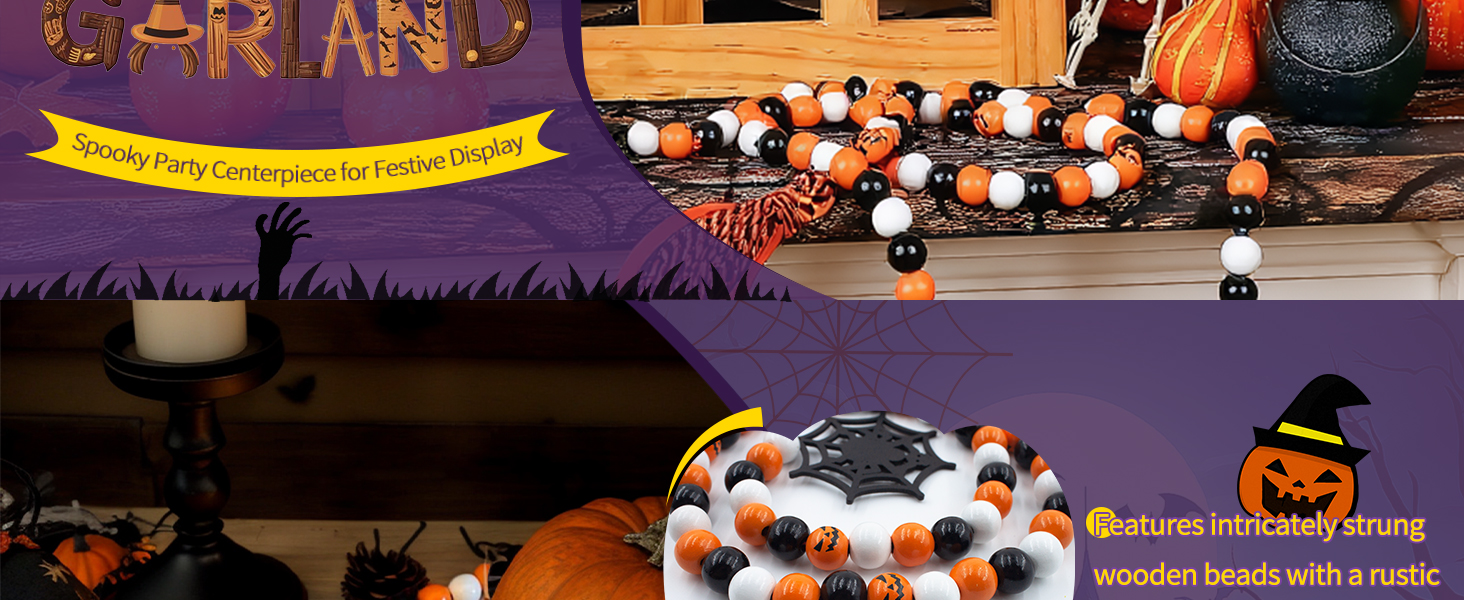 halloween tiered tray decor