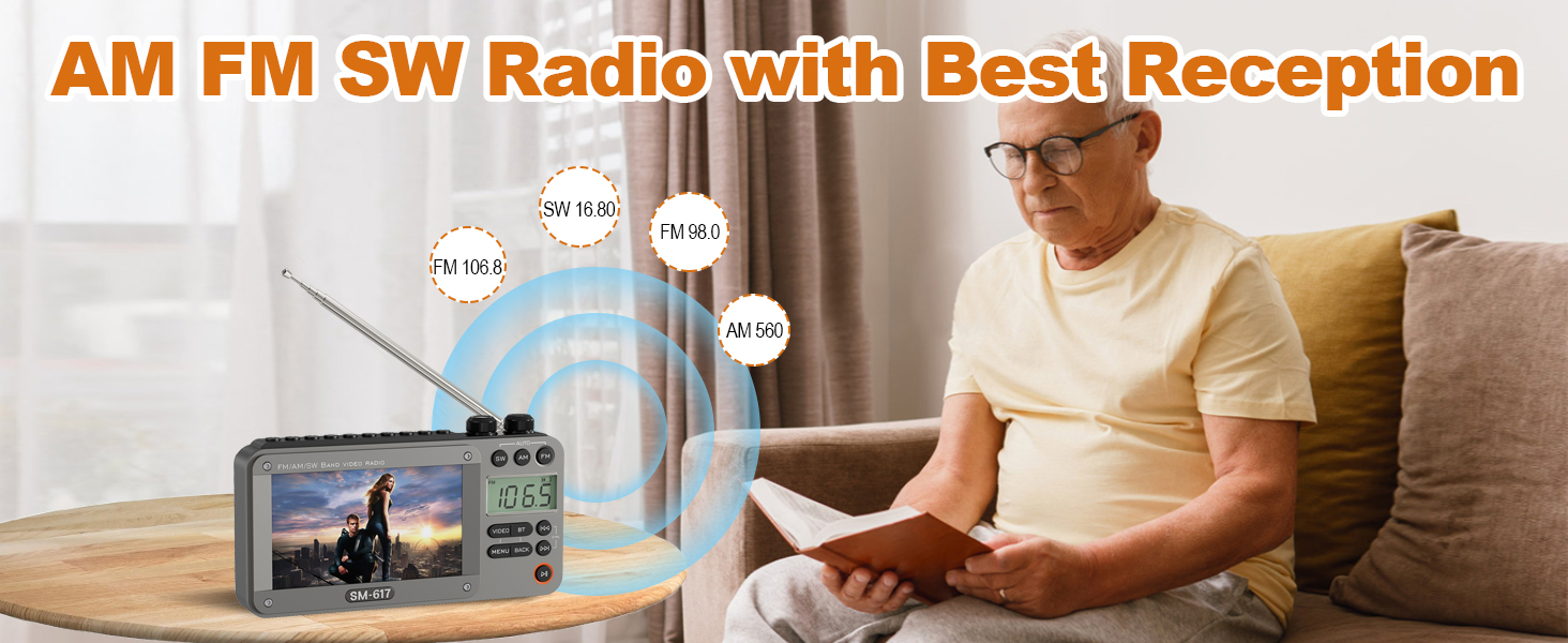 AM FM SW Video Radio