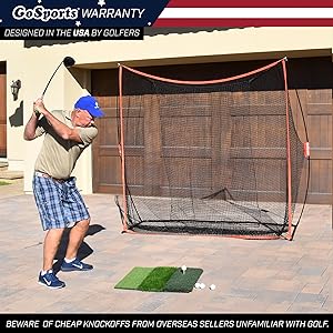 gosports golf triturf hitting mat indoor outdoor home golfing practice driving range tee off grass