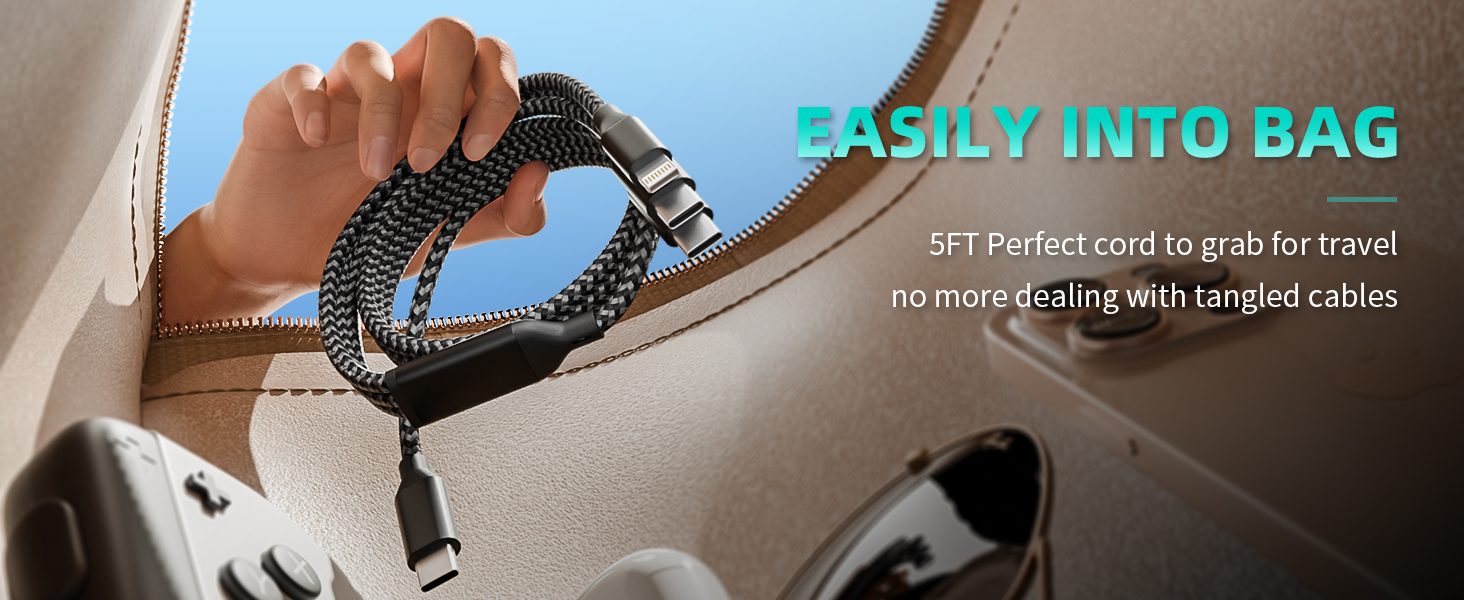 3 in 1 charging cable