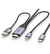HDMI to USB C Cable 8.2FT 4K60Hz, HDMI Source and Power Supply to USB C Display Converter, for Xb...