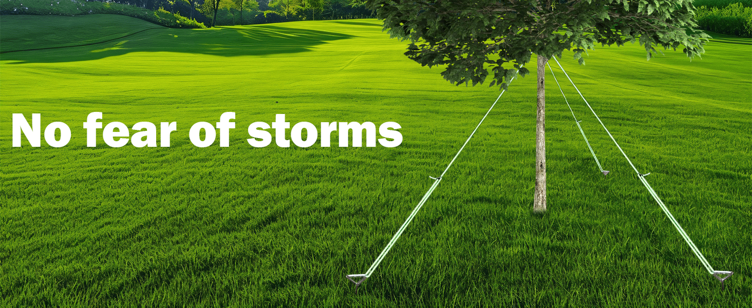 tree stakes and supports for young trees