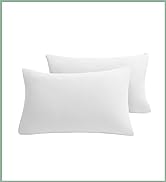 Stretchable Microfiber Jersey Knit Pillowcases 2 Pack, Ultra Soft and Breathable Pillow Cover wit...