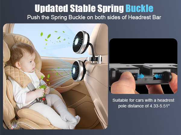 portable fan for car