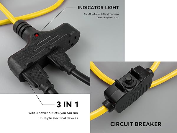 retractable power cord