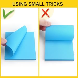 By using the correct method, the durability of the sticky notes can be effectively prolonged.