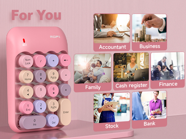 keyboard with number pad