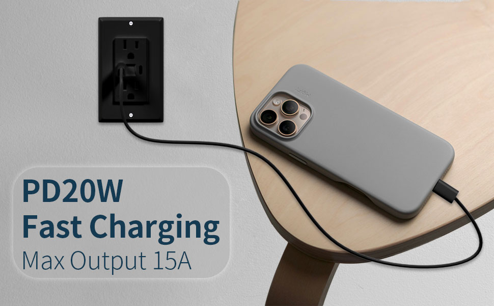 PD20W fast charging