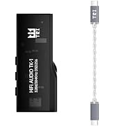TRI TK1 Portable Lossless Upgraded IEM Earphone DAC/AMP,in Ear Monitor Amplifier,USB C to 3.5/4.4...