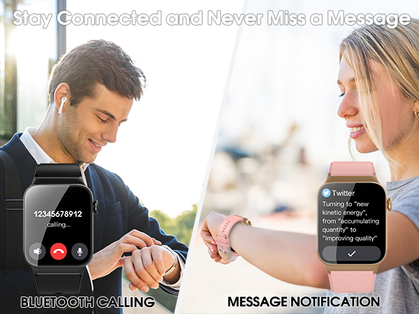 Smart Watch for Men Women