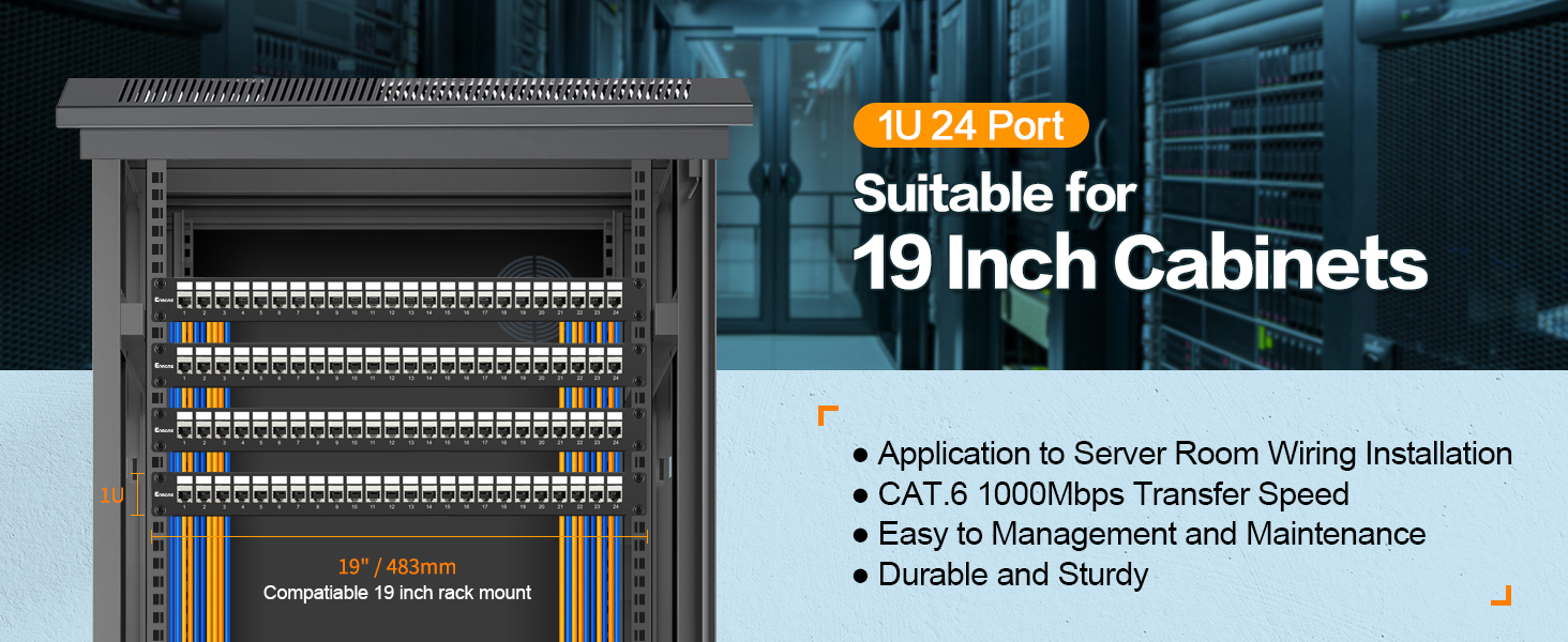 24 port patch panel