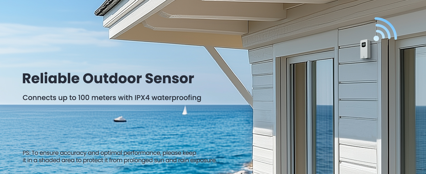Newentor Weather Station Wireless Indoor Outdoor
