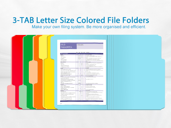 Color File Folders