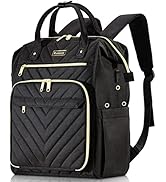 Knitting Bag Backpack, Yarn Organizer with USB Charging Port, Quilted Backpack for Women, Mother'...