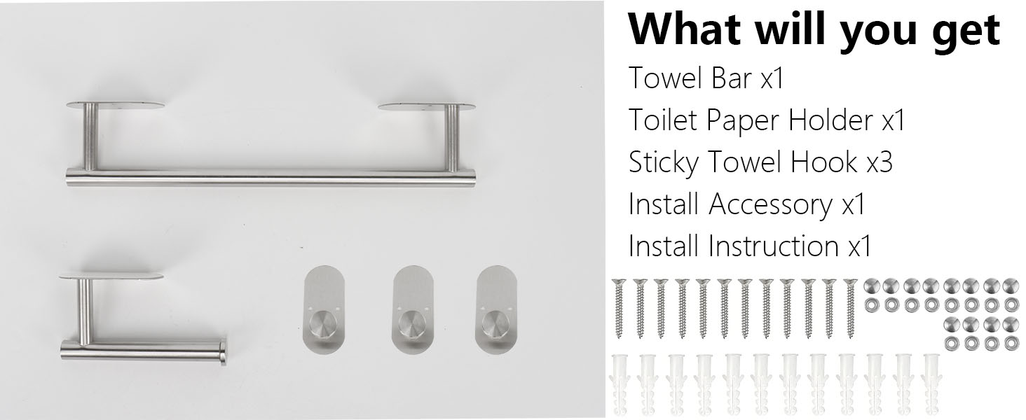 towel bar combination