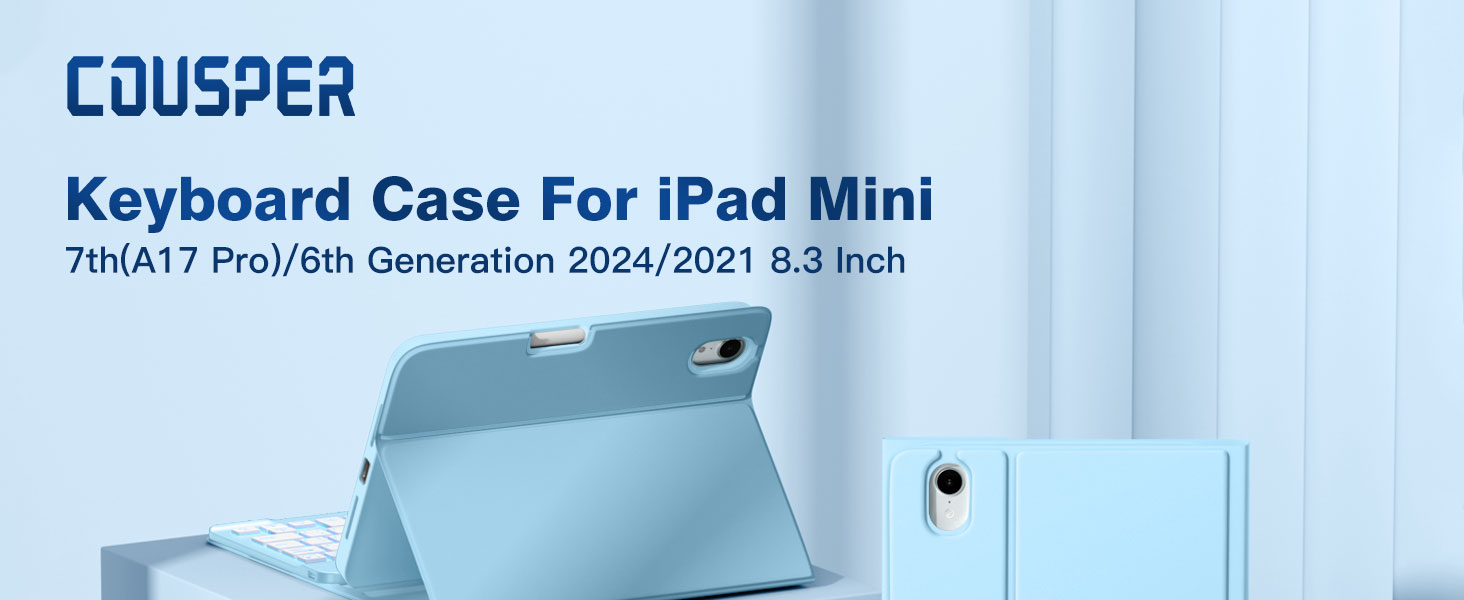 ipad mini 7th/6th keyboard case