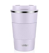KETIEE Travel Mug 12oz: Insulated Coffee Mug with Leakproof Lid, Travel Coffee Mug Vacuum Stainle...