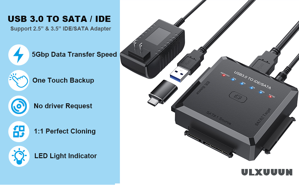 USB 3.0 to Sata ide adapter