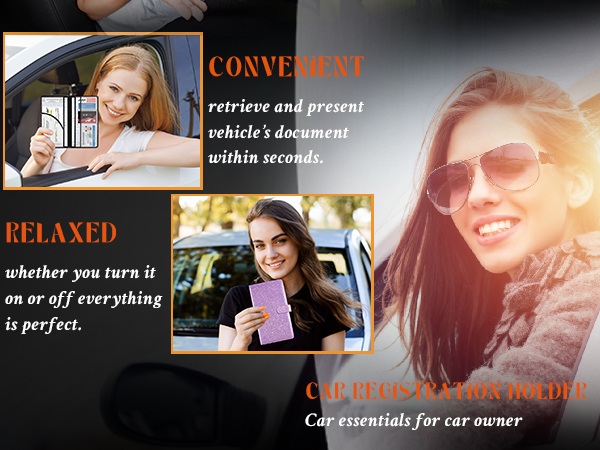car registration holder