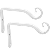 Mkono Hanging Plant Bracket 6 inch Metal Wall Plant Hook Decorative Plant Hanger for Bird Feeders...