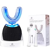 Magentak Ultrasonic U-Shaped Toothbrush for Teeth Whitening, Electric Toothbrush for Adults 360-d...