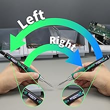 YIHUA 928D-IV‘s screen can rotation