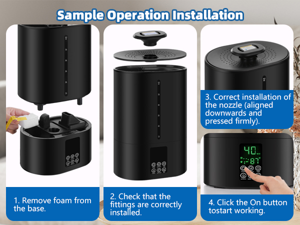 6L Humidifiers for Bedroom Large Room Home