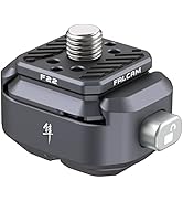 FALCAM F22 Basic Quick Release Plate Kit, Camera Mounting Adapter Convert 1/4" Thread to F22 QR S...