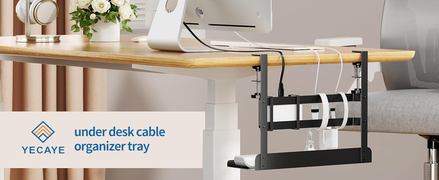 under desk cable management