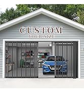Yotache Retractable Screen Door, Aluminum Frame and Mesh Sliding Folding Door for Front/Back Pati...