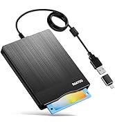 Floppy Disk Reader USB Floppy Drive 3.5 inch External 3 1/2 Floppy disc Reader Portable Floppy Dr...