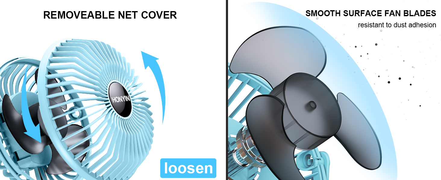 clip on fan stroller fan usb fan for desk table fan personal fan