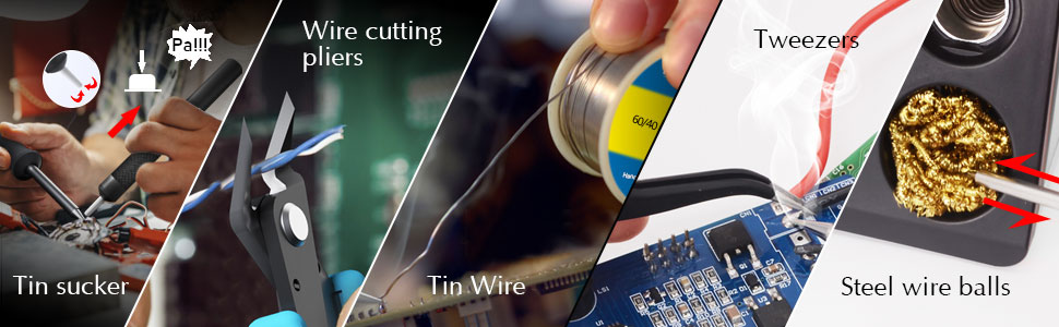 Soldering Iron Station Kit 72W