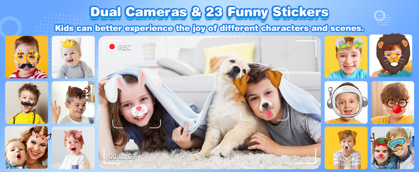 Kids Smart Phone for Boys, Christmas Birthday Gifts for Boy Girl Age 3-10 Kids Toys Cell Phone