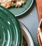 Overmont Enameled Cast Iron Dutch Oven - 5QT Pot with Lid Cookbook &amp; Cotton Potholders - Heavy-Du...